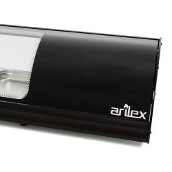 Vitrine réfrigérée 4 bacs GN1/3 avec LED 4VTG Arilex