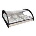 Arilex Fisch-Kühlvitrine 3 GN1/1 PANORAMIC 3GN