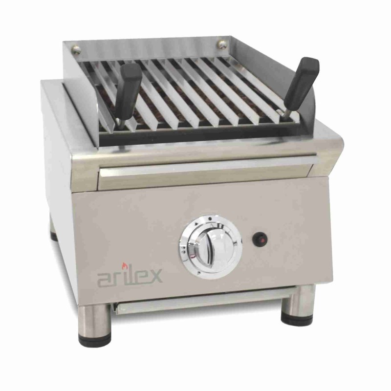 Baskische gasgrill Lijn 600 met lavasteen 40-70-100-130 cm Arilex