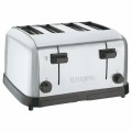 Waring WCT708E Profi-Toaster mit 4 Schlitzen, mattverchromter Stahl