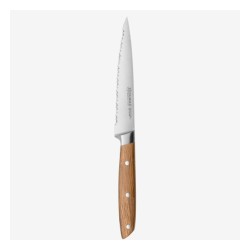 Couteau universel forgé denté hybride 12 cm Signature 32 Dumas