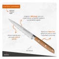 Cuchillo universal forjado dentado híbrido 12 cm Signature 32 Dumas
