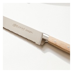 Faca de pÃ£o forjada com denteado hÃ­brido 20 cm Signature da 32 Dumas