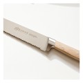 Faca de pÃ£o forjada com denteado hÃ­brido 20 cm Signature da 32 Dumas