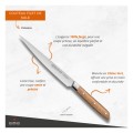 Faca de filetar flexÃ­vel forjada 18 cm Signature da 32 Dumas