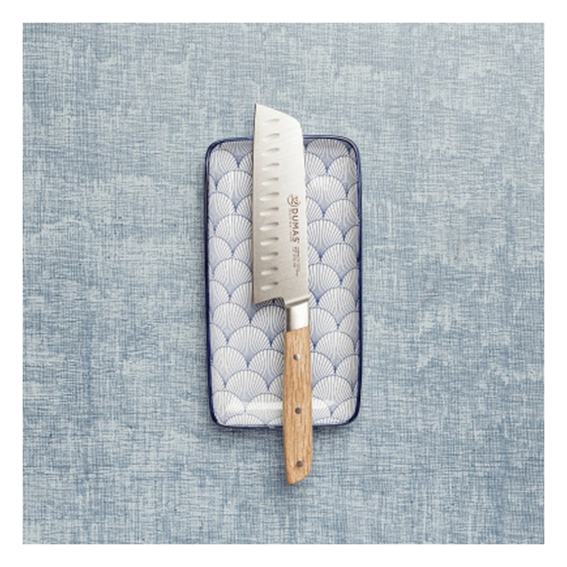 Nóż mini-santoku kuty żłobiony 13 cm Signature marki 32 Dumas