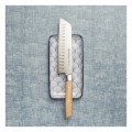 Faca santoku forjada alveolada 18 cm Signature da 32 Dumas