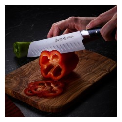 Cuchillo santoku forjado alveolado 18 cm Signature 32 Dumas