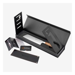 Couteau santoku forgé alvéolé 18 cm Signature 32 Dumas