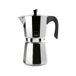 Cafetera italiana express Bahía de aluminio fundido clásica Ibili