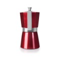 Cafetera italiana express Evva Red de aluminio para induccion Ibili