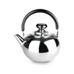 Cafetera pava con filtro de acero inoxidable Prisma para inducción Ibili