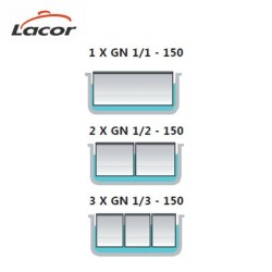 Lacor Profi-Wasserbad 69036 für GN-Behälter