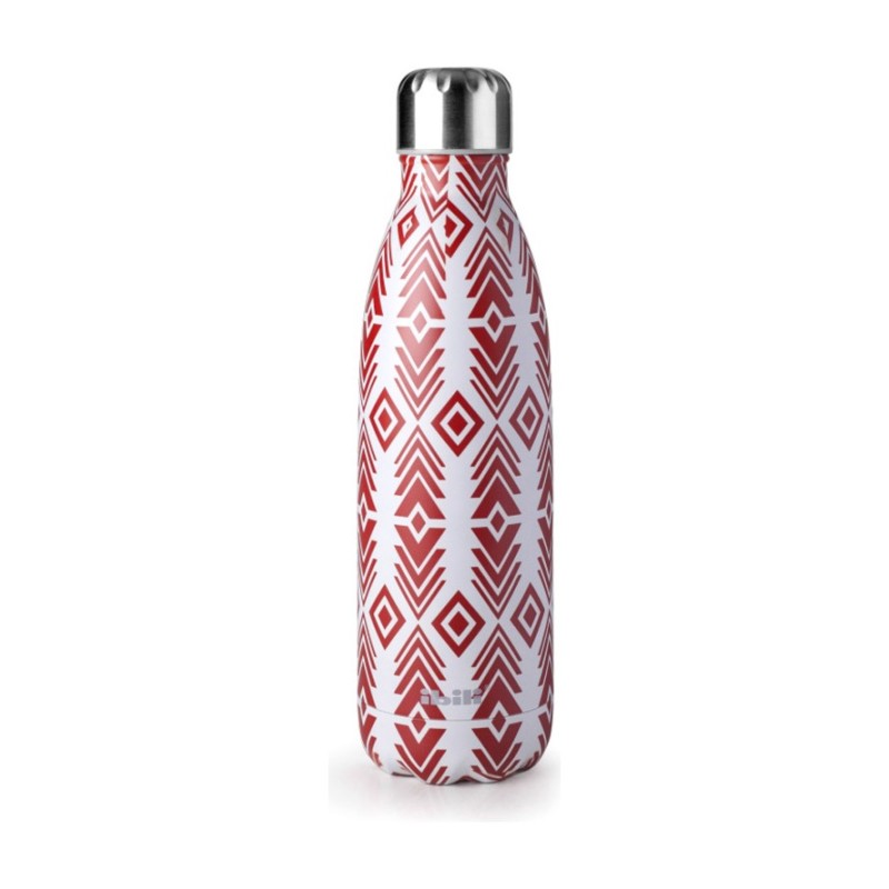 Botella Termo Doble Pared de Acero Inoxidable 500 ml Ibili