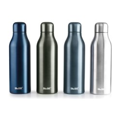 Botella Termo Doble Pared Element de Acero Inoxidable Ibili