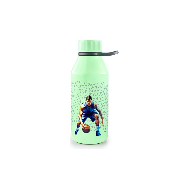 Botella Termo Infantil Doble Pared Deportiva Kids 350 ml Ibili