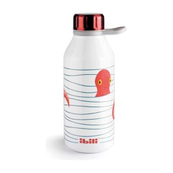 Botella Termo Infantil Doble Pared Marea 350 ml Acero Ibili