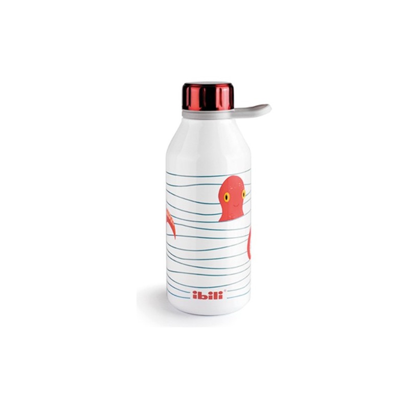 Botella Termo Infantil Doble Pared Marea 350 ml Acero Ibili