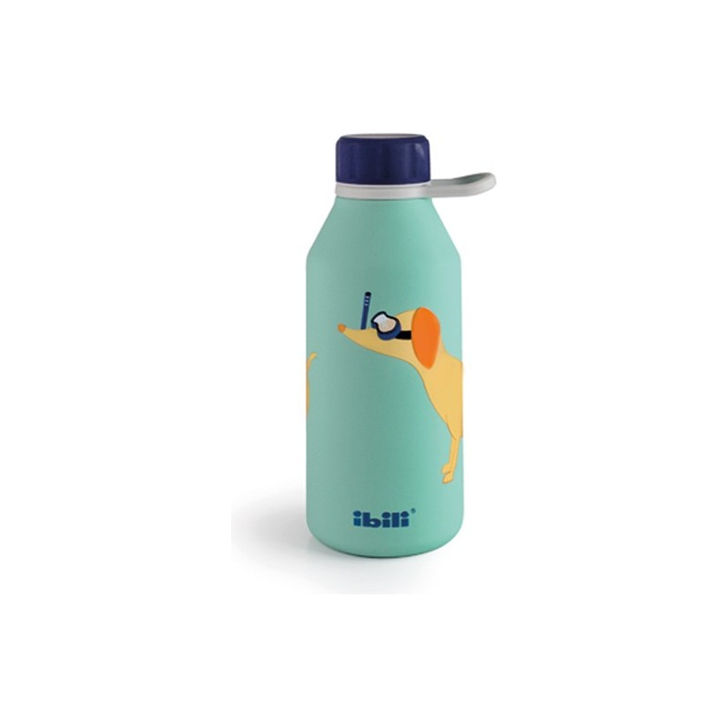 Botella Termo Infantil Doble Pared Max-Wax 350 ml Acero Ibili