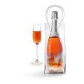 Bolsa enfriador de botellas flexible de PVC, se rellena con hielo, Ibili