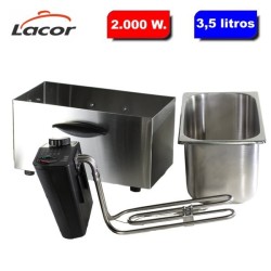 Friggitrice elettrica 3,5 litri e 2.000 W Lacor 69135