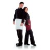 Short apron with pockets