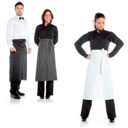 Long French-style apron