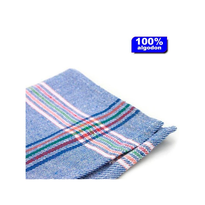 Ściereczka kelnerska niebieska 12 sztuk 60x60 cm