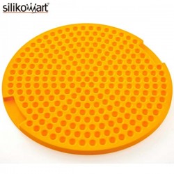Tapete de silicona para el microondas Crispy Mat Redondo de Silikomart