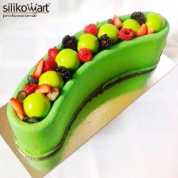 Silikomart Silikonform für Torten und Eis Stella del Circo