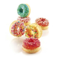 Silikomart mini doughnut silicone mould SiliconFlex