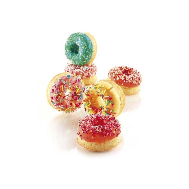Silikomart Silikonform Mini-Donuts SiliconFlex