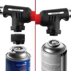 Tête de chalumeau professionnelle avec adaptateur de Lacor