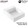 Moule carré hauteur 5 cm TortaFlex de Silikomart Professional