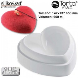 Molde de silicona Amore con cortador - Silikomart Professional