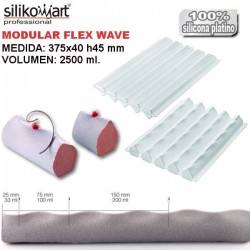 Molde modular Flex Wave de Silikomart