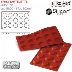 Molde tartelette siliconflex SF013 de Silikomart
