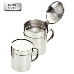 Ibili 18/10 stainless steel oil strainer pot for meat and fish