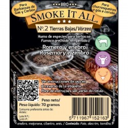 Smoke it all - virutas con especias para BBQ