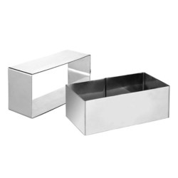 Cadre de dressage rectangulaire en acier inox de Ibili