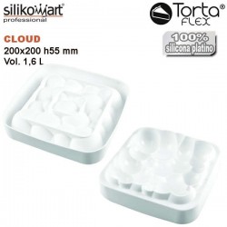 Molde de silicona TortaFlex Cloud de Silikomart