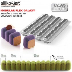 Pack de moldes modular Flex de Silikomart professional