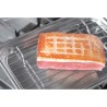 Tellier stainless steel tray with rack