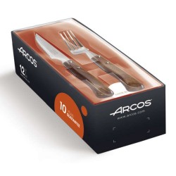 Arcos Set aus 6 Steakmessern und 6 Gabeln