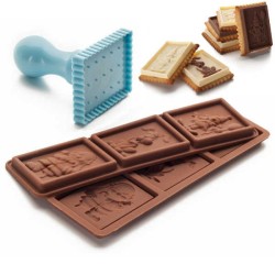 Kit Petit Choc stampi per cioccolatini con biscotto Ibili