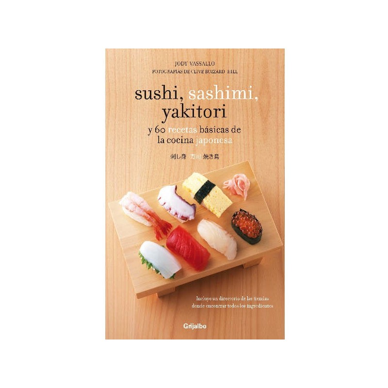Jody Vassallo sushi, sashimi y yakitori