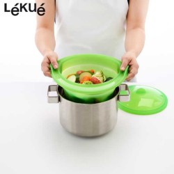 Lékué faltbarer Silikon-Dämpfeinsatz