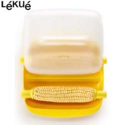 Recipiente de micro-ondas para maçarocas da Lékué