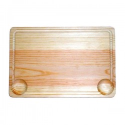 Tabla de madera para churrasco