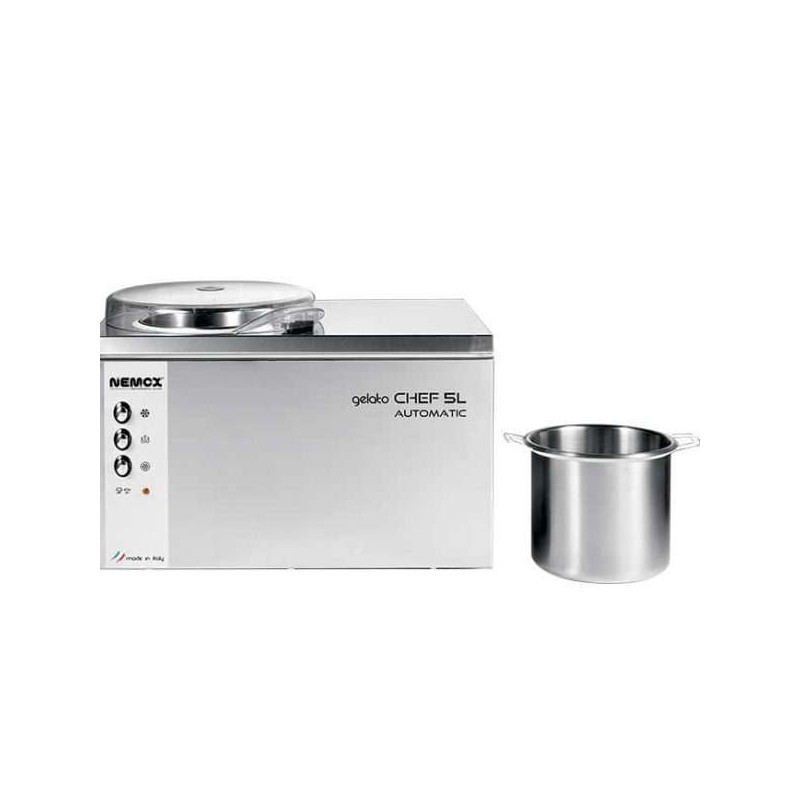 Mantecadora máquina de helados Gelato Chef 5L automatic de Nemox